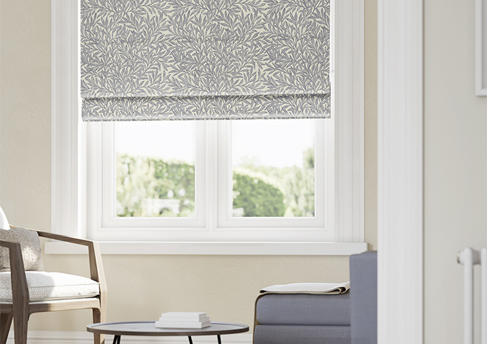 William Morris At Home Willow, Indigo - Roman Blind - Image 5
